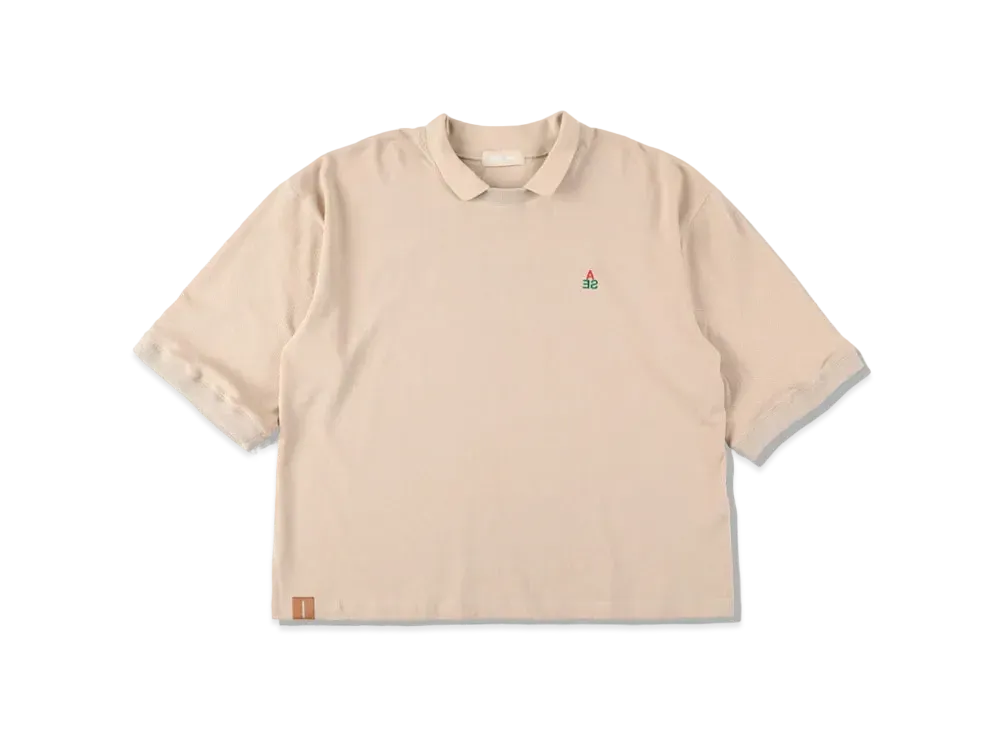 WIND AND SEA WDS A32 (DLM) KANOKO POLO SHIRT "Beige"