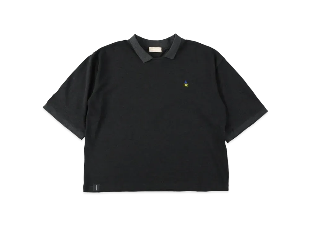 WIND AND SEA WDS A32 (DLM) KANOKO POLO SHIRT "Charcoal"