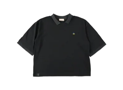 WIND AND SEA WDS A32 (DLM) KANOKO POLO SHIRT "Charcoal"