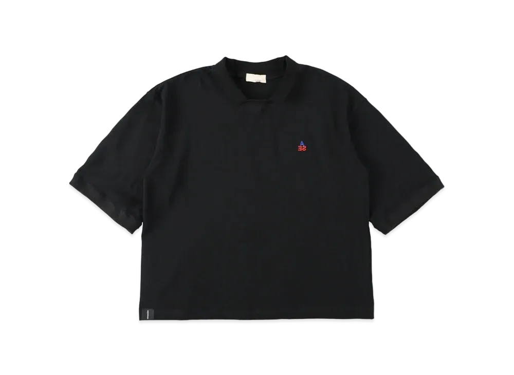WIND AND SEA WDS A32 (DLM) KANOKO POLO SHIRT "Black"