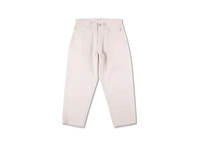 WIND AND SEA WDS A32 (INVERT) MID RISE WIDE TAPERED JEANS "Ivory"