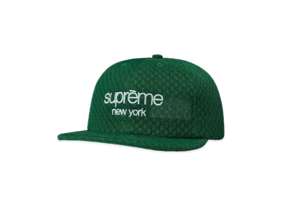Supreme Classic Logo Air Mesh 6-Panel "Green"