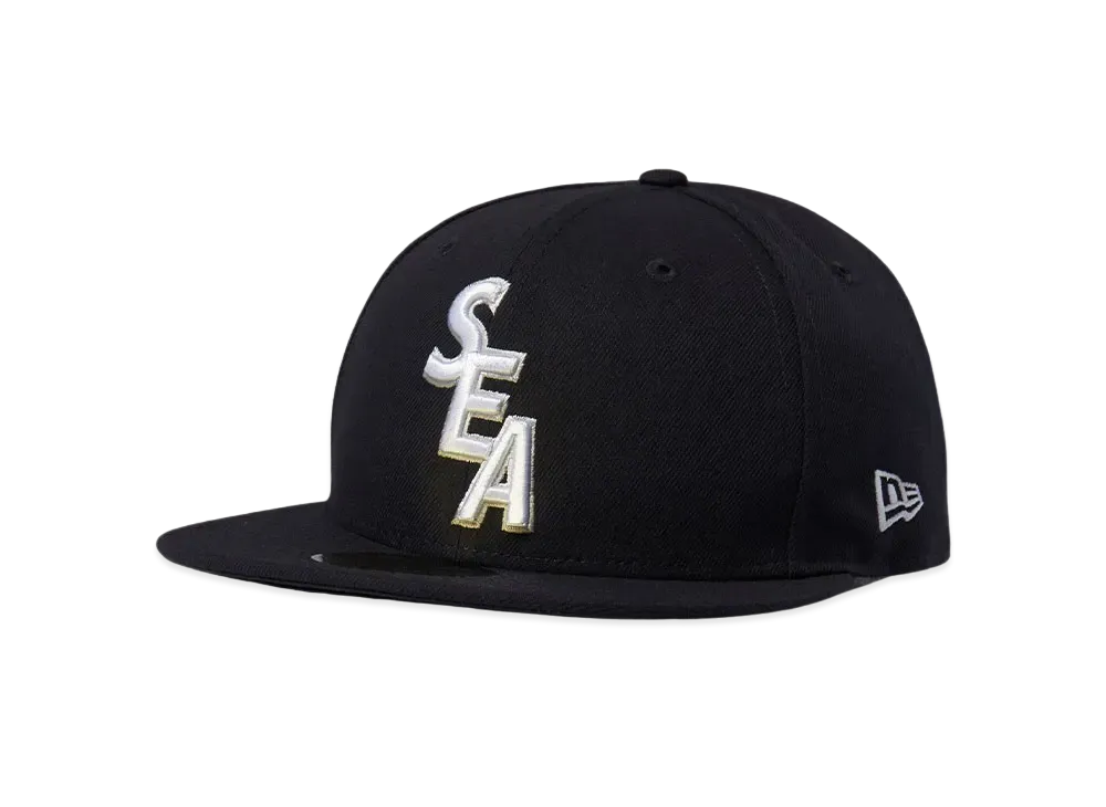 NewEra × Wds (S_E_A) 59 Fifty Cap "Navy"