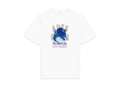 Maison Kitsune × Ader Error The Bluest Fox T-Shirt "White"