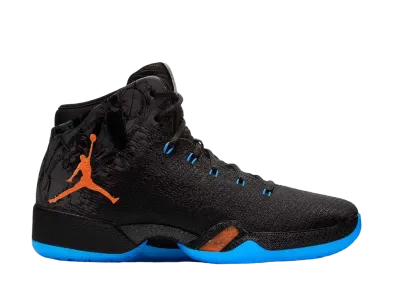 Nike Air Jordan XXX1 Russell Westbrook MVP "Black/Total Orange Blue Hero"