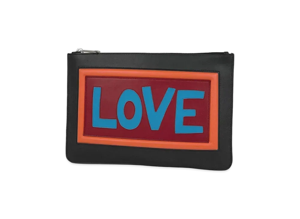 フェンディ LOVE ボキャブラリー クラッチバッグ 7N0078 A0FY F059M