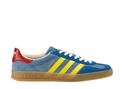 GUCCI × adidas Gazelle "Blue"