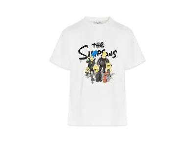 BALENCIAGA Women's The Simpsons TM & 20TH Television T-shirt "White"