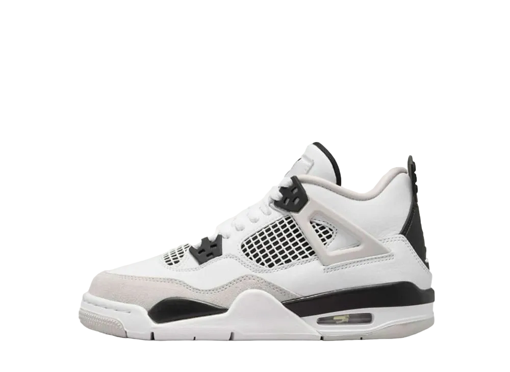 Nike GS Air Jordan 4 "Military Black"