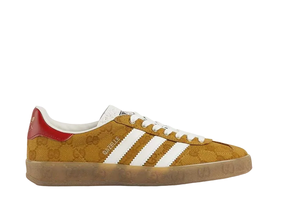 GUCCI × adidas Gazelle "Beige/Brown"