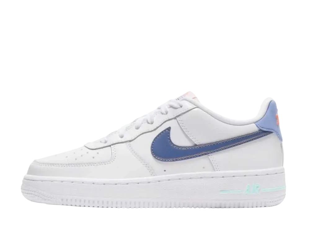 Nike GS Air Force 1 Low LV8 "White Dark Purple"