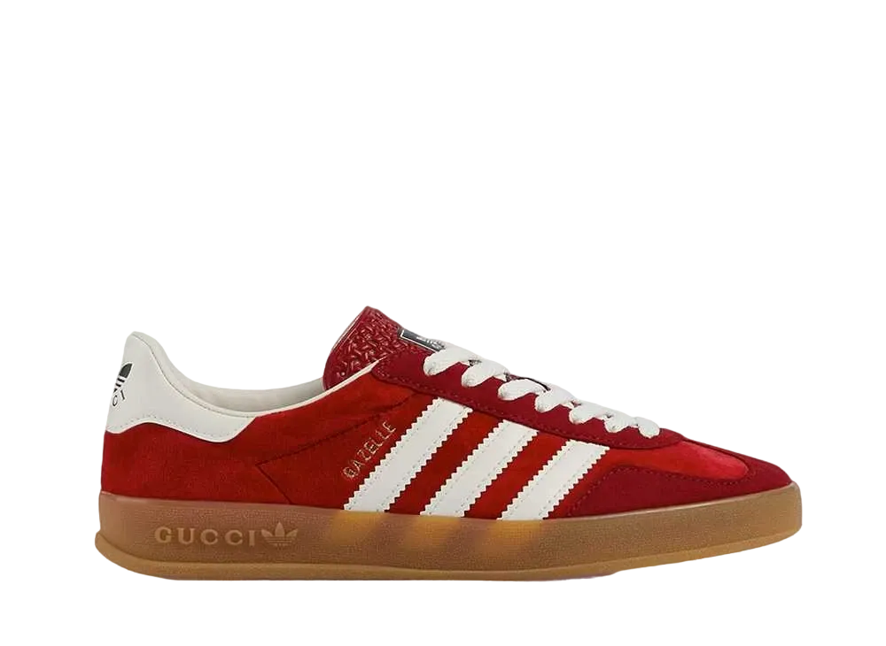GUCCI × adidas Women's Gazelle "Red"
