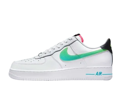 Nike GS Air Force 1 Low "White Aquamarine"