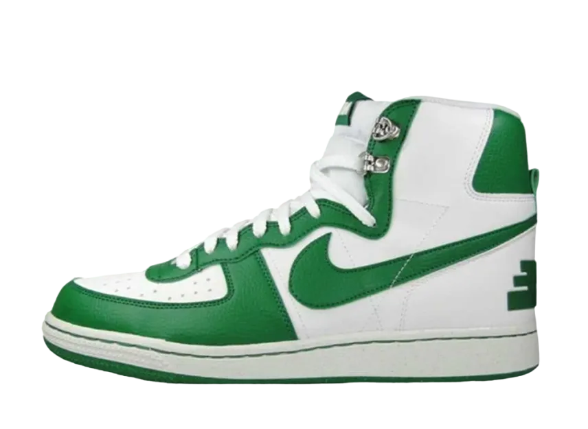 ナイキ ターミネーター ハイ ベーシック "ホワイト/パイン グリーン"