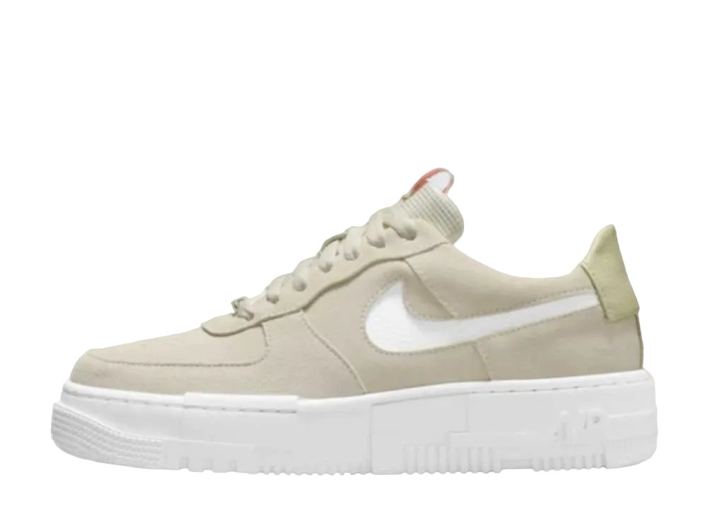 ナイキ ウィメンズ エアフォース 1 ロー ピクセル "オリーブ オーラ"