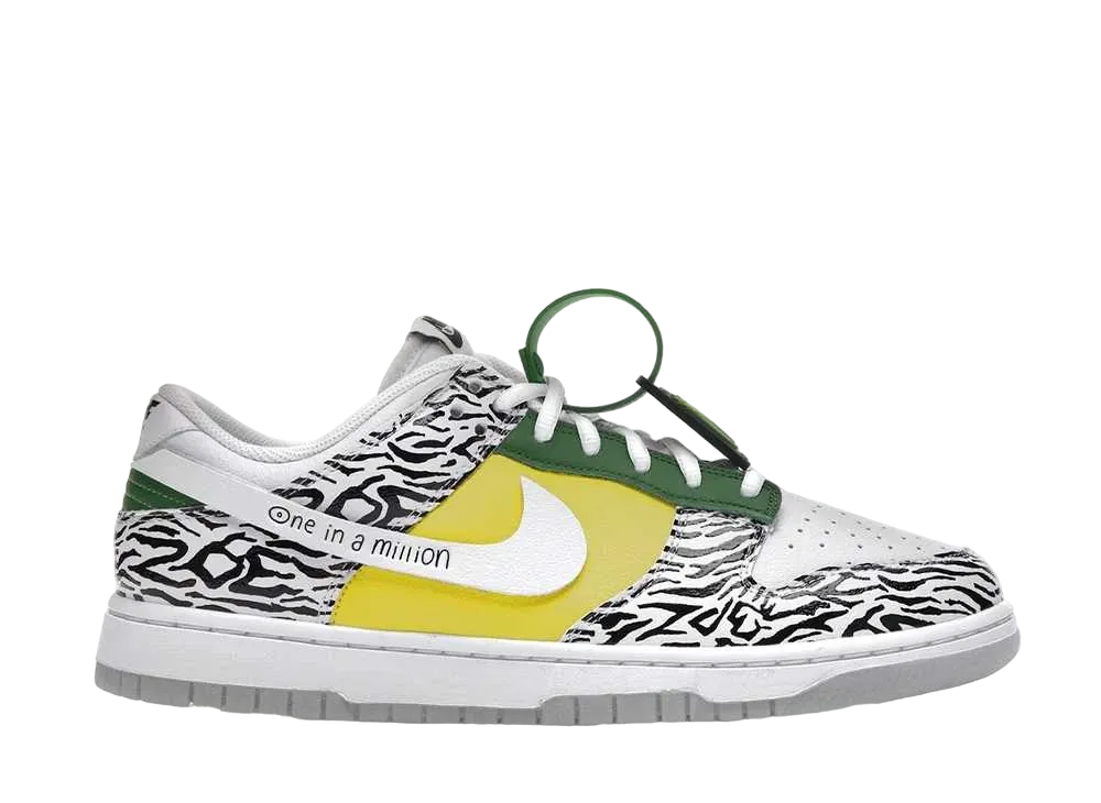 Nike Dunk Low Doernbecher Zoe "White/Black-Green-Yellow"
