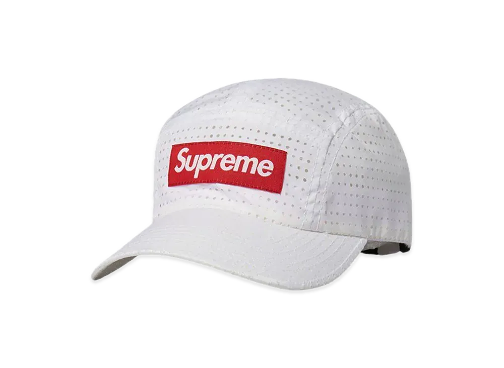 Supreme Perforated Camp Cap "White"