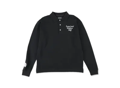 WIND AND SEA MALBON X WDS L/S POLO "Black"