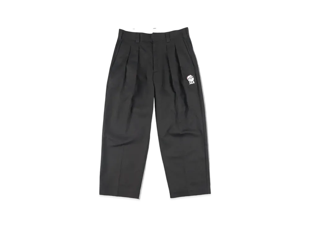 WIND AND SEA MALBON X WDS CHINO PANTS "Black"