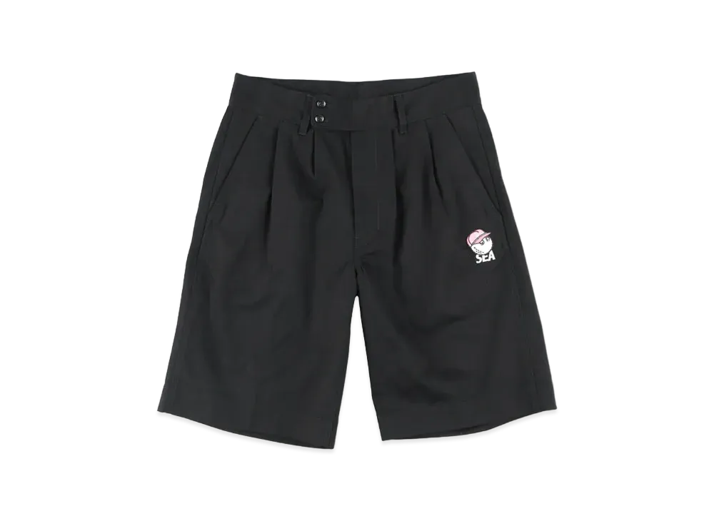 WIND AND SEA MALBON X WDS GURKHA SHORTS "Black"