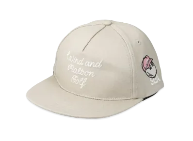 WIND AND SEA MALBON X WDS SNAP BACK CAP "Beige"