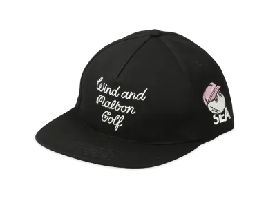 WIND AND SEA MALBON X WDS SNAP BACK CAP "Black"