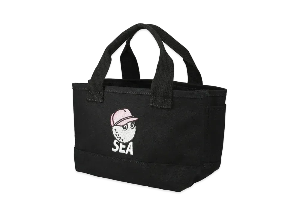 WIND AND SEA Tote Bag MALBON Blackトートバッグ 【公式通販】