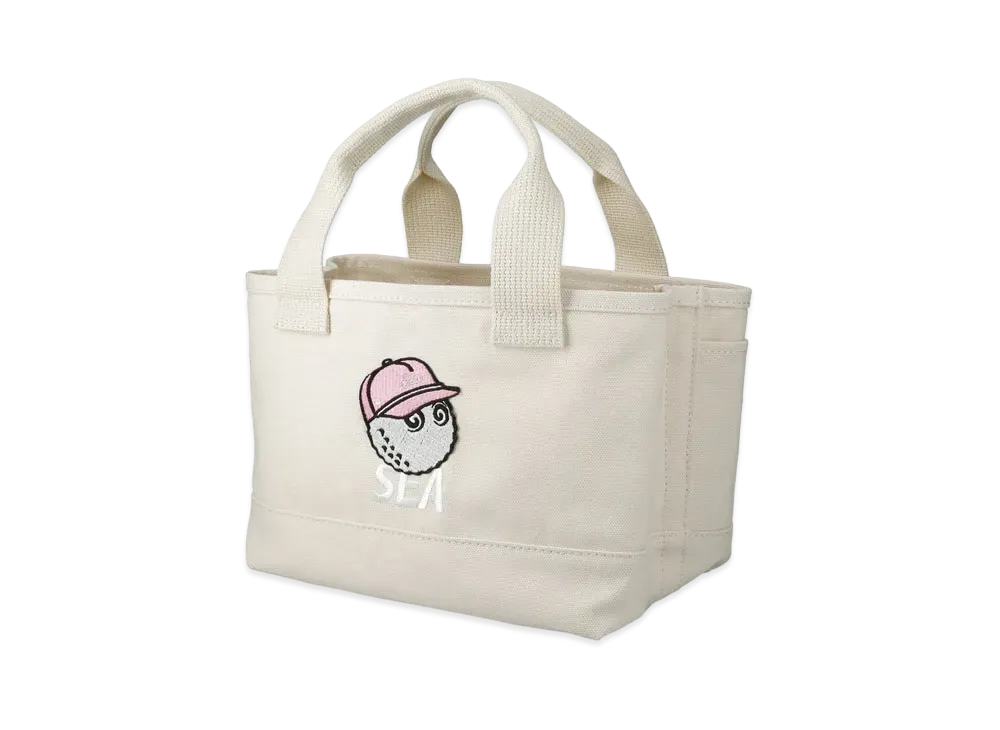 WIND AND SEA MALBON X WDS TOTE BAG "Beige"