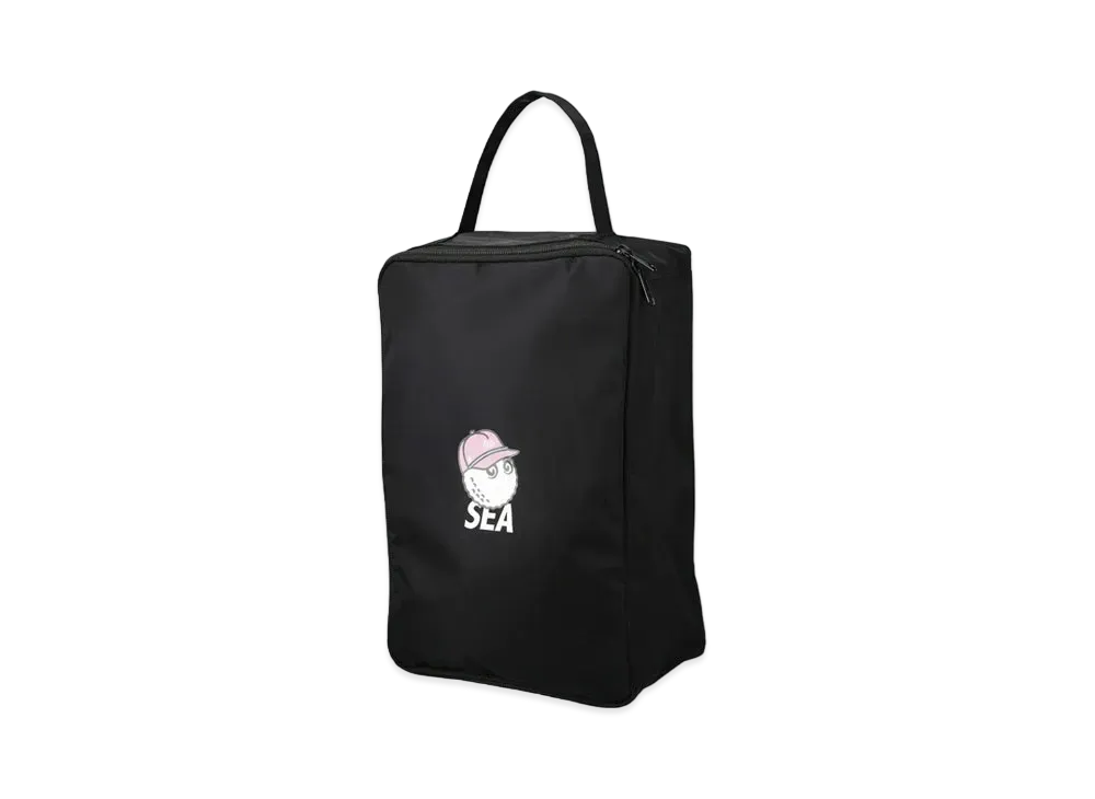 WIND AND SEA MALBON X WDS SHOES BAG "Black"