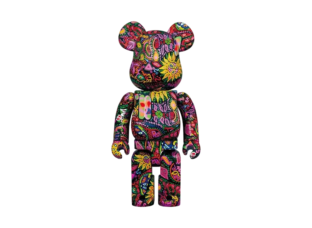 Bearbrick Psychedelic Paisley 1000%