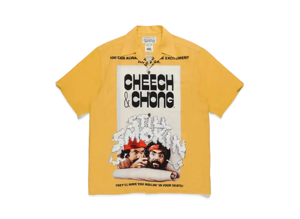 WACKO MARIA STILL SMOKIN' / HAWAIIAN SHIRT "Yellow"