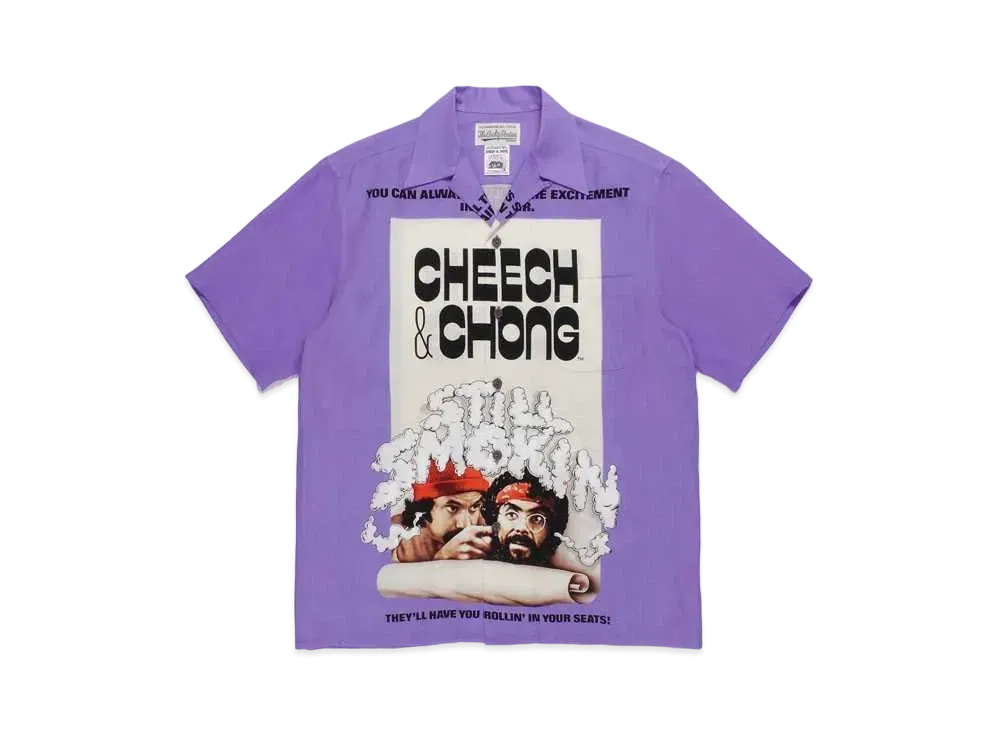 WACKO MARIA STILL SMOKIN' / HAWAIIAN SHIRT "Purple"