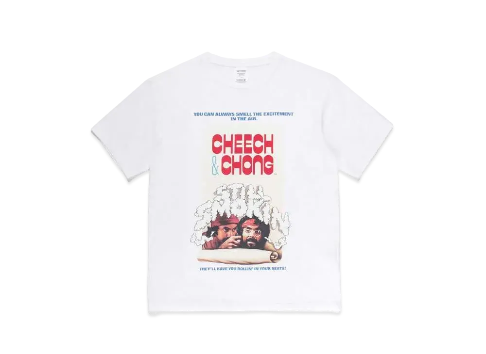 WACKO MARIA STILL SMOKIN' / WASHED HEAVY WEIGHT T-SHIRT #1 "White"