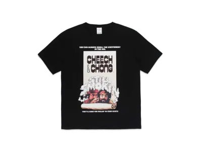 WACKO MARIA STILL SMOKIN' / WASHED HEAVY WEIGHT T-SHIRT #1 "Black"