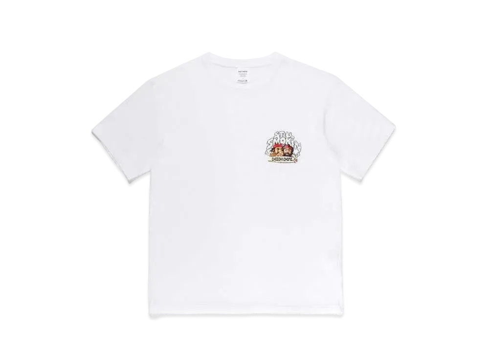 WACKO MARIA STILL SMOKIN' / WASHED HEAVY WEIGHT T-SHIRT #2 "White"