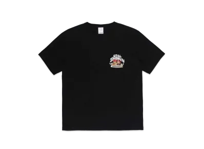 WACKO MARIA STILL SMOKIN' / WASHED HEAVY WEIGHT T-SHIRT #2 "Black"