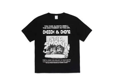 WACKO MARIA STILL SMOKIN' / WASHED HEAVY WEIGHT T-SHIRT #3 "Black"