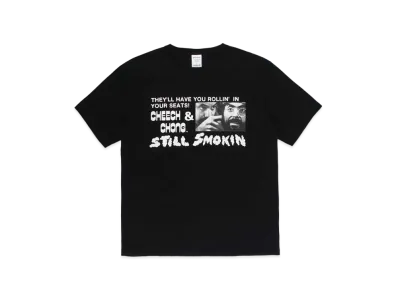 WACKO MARIA STILL SMOKIN' / WASHED HEAVY WEIGHT T-SHIRT #4 "Black"