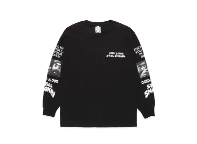 WACKO MARIA STILL SMOKIN' / LONG SLEEVE T-SHIRT #1 "Black"
