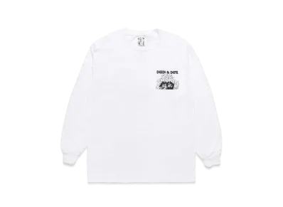 WACKO MARIA STILL SMOKIN' / LONG SLEEVE T-SHIRT #3 "White"