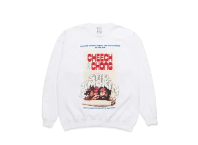 WACKO MARIA STILL SMOKIN' / SWEAT SHIRT #1 "White"