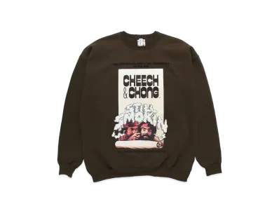 WACKO MARIA STILL SMOKIN' / SWEAT SHIRT #1 "Brown"