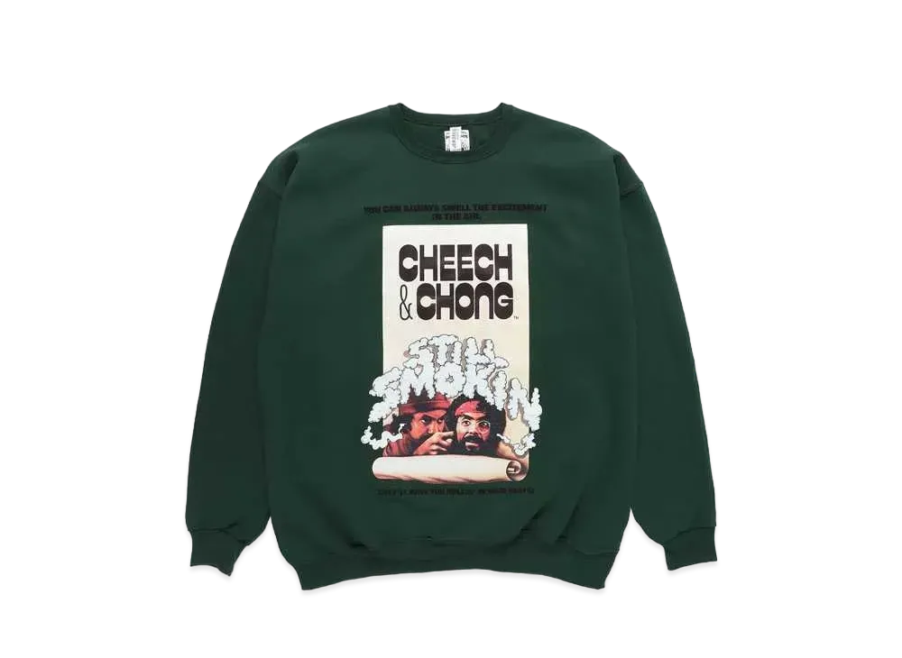 WACKO MARIA STILL SMOKIN' / SWEAT SHIRT #1 "Green"