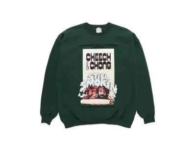 WACKO MARIA STILL SMOKIN' / SWEAT SHIRT #1 "Green"