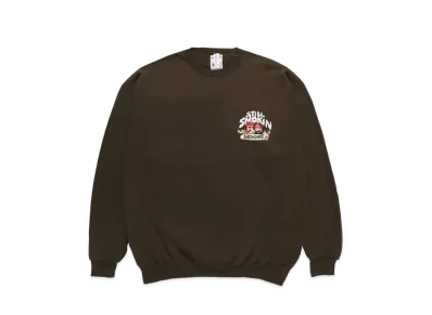 WACKO MARIA STILL SMOKIN' / SWEAT SHIRT #2 "Brown"