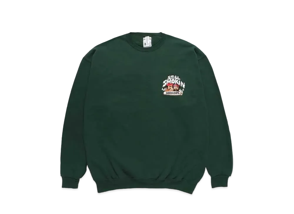 WACKO MARIA STILL SMOKIN' / SWEAT SHIRT #2 "Green"