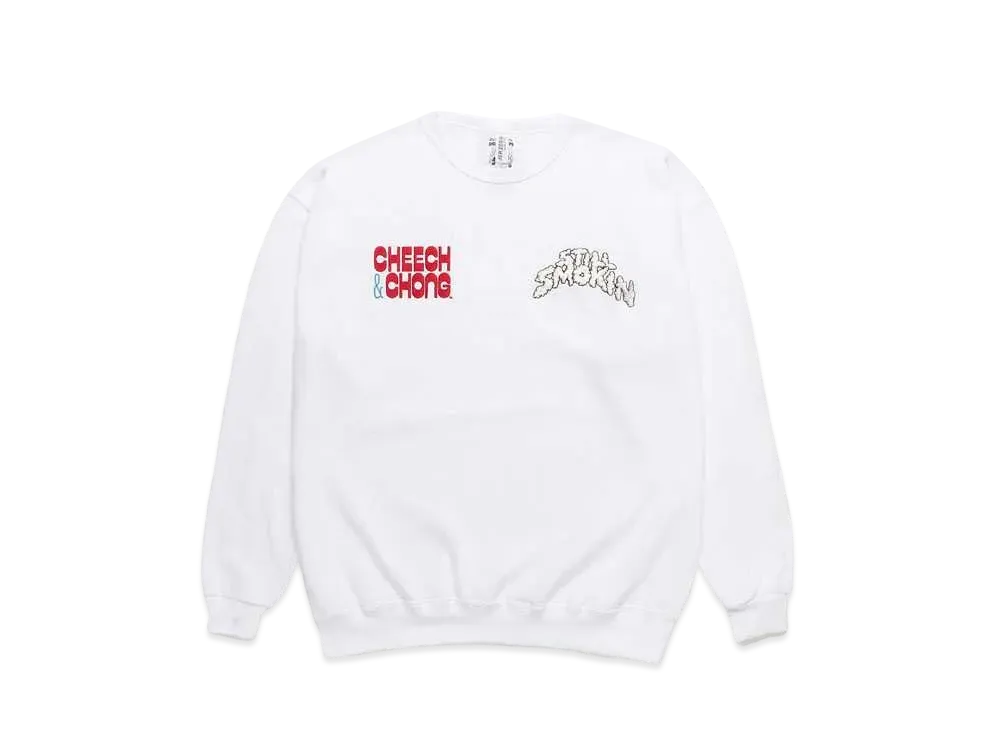 WACKO MARIA STILL SMOKIN' / SWEAT SHIRT #3 "White"