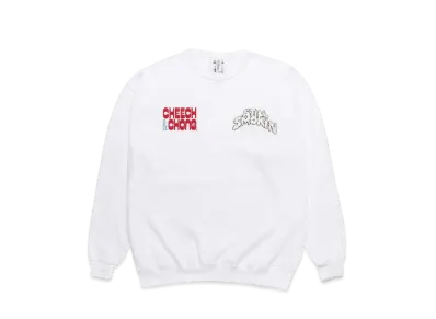 WACKO MARIA STILL SMOKIN' / SWEAT SHIRT #3 "White"