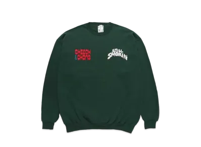 WACKO MARIA STILL SMOKIN' / SWEAT SHIRT #3 "Green"