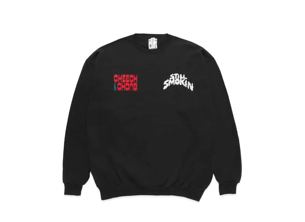 WACKO MARIA STILL SMOKIN' / SWEAT SHIRT #3 "Black"